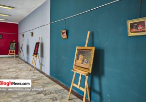 تصاویر/ افتتاح نمایشگاه نقاشی در نوشهر