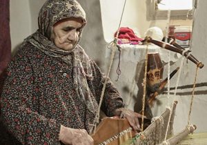 فیلم | جاجیم بافی ننه سکینه