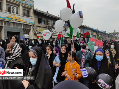 تصاویر/ راهپیمایی روز قدس در نوشهر