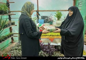 تصاویر/ بازدید از تولیدی های بانوان کارآفرین بسیجی