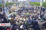 تصاویر/ استقبال از دو شهید گمنام در چالوس