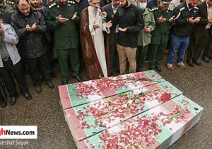 کلیپ | تشییع سه شهید گمنام در ساری