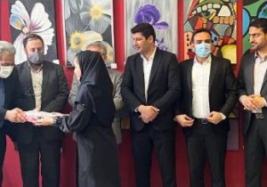 تصاویر/ اختتامیه نمایشگاه گروهی آثار هنرجویان هنرستان غیرانتفاعی نوشهر