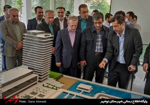 تصاویر/ بازدید وزیر گردشگری، میراث فرهنگی و صنايع دستي از مجتمع گردشگری آراد مارینا نوشهر