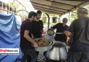 تصاویر / پخت ۱۴ هزار پرس غذا بمناسبت عید غدیر خم در نوشهر