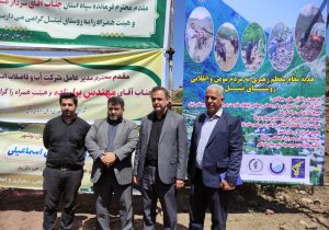 آیین افتتاح طرح آبرسانی شهدای روستای نیتل بخش کجور نوشهر