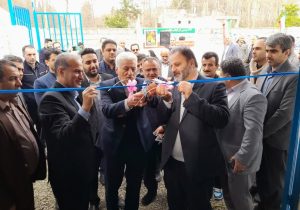 افتتاح پروژه دیزل ژنراتور روستای مزگاه نوشهر