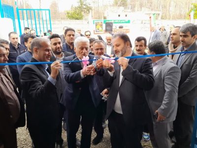 افتتاح پروژه دیزل ژنراتور روستای مزگاه نوشهر