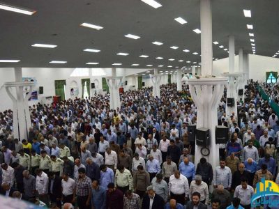 نماز باشکوه عید فطر در نوشهر برگزار شد