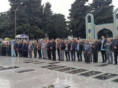 میثاق دوباره بسیجیان و مسئولان نوشهر با آرمان شهدا