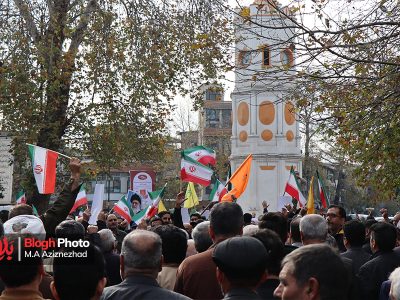 اعلام انزجار نمازگزاران مرکز مازندران از اغتشاشات اخیر