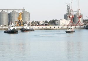 بندر امیرآباد بارانداز غلات و نهادههای دامی