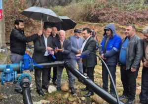 اجرای پروژههای آبرسانی با هدف تأمین آب شرب در نوشهر