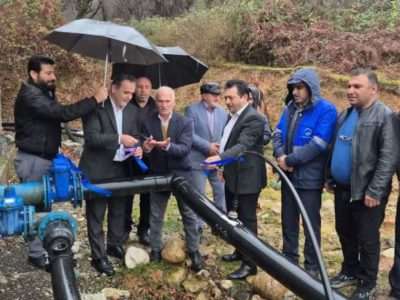 اجرای پروژه‌های آبرسانی با هدف تأمین آب شرب در نوشهر